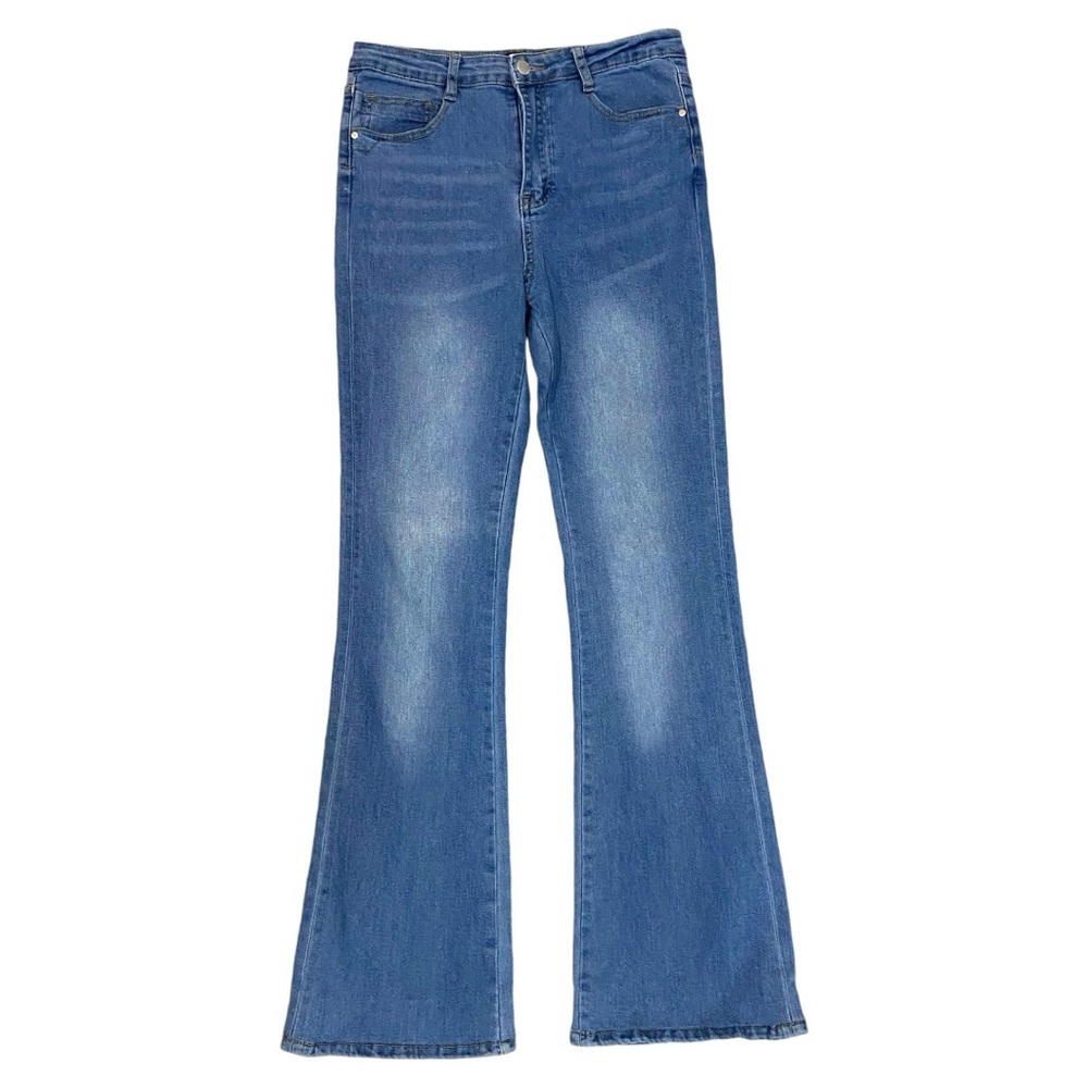SHEIN high waist flare leg jeans